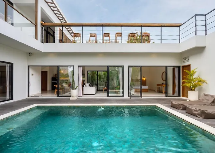 Ferienhaus Ocean View - 3br - Pool - Rooftop -