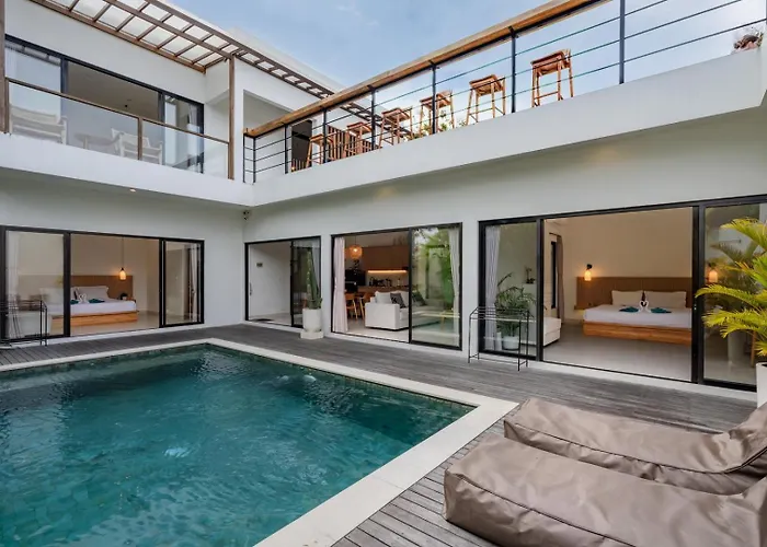Ocean View - 3br - Pool - Rooftop - Ferienhaus Uluwatu